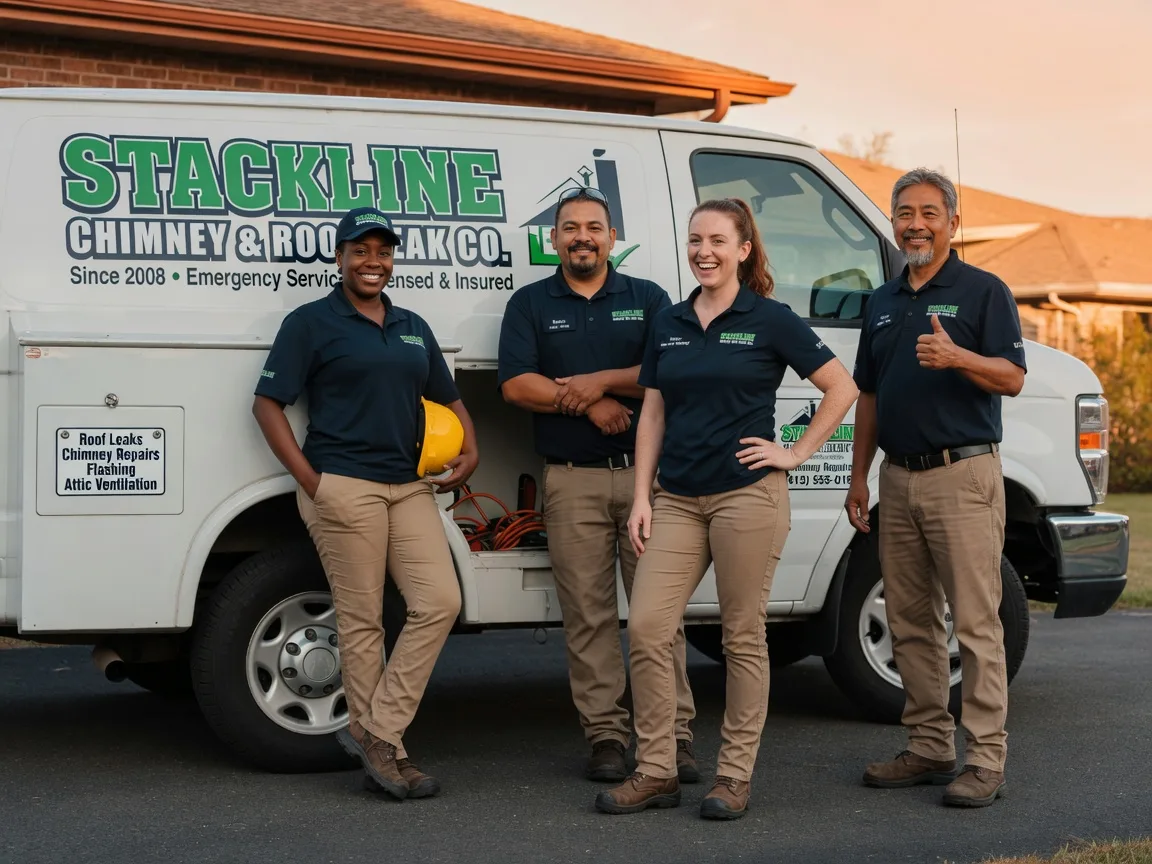 Chimney flashing repair company in Bozman, MD
